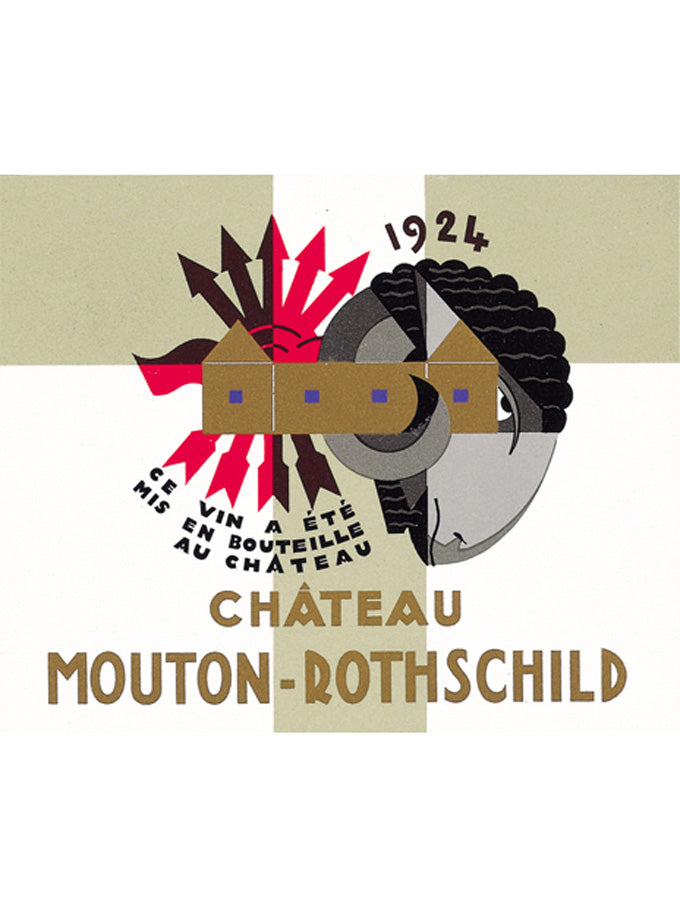 Mouton Rothschild 1924 Label