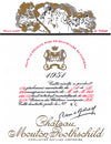 Mouton Rothschild 1951 Label by Marcel Vertès