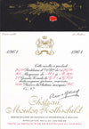 Mouton Rothschild 1961 by Georges Mathieu