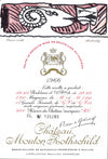 Mouton Rothschild 1966 Label by Pierre Alechinksy
