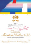 Mouton Rothschild 1984 Label by Yaacov Agam