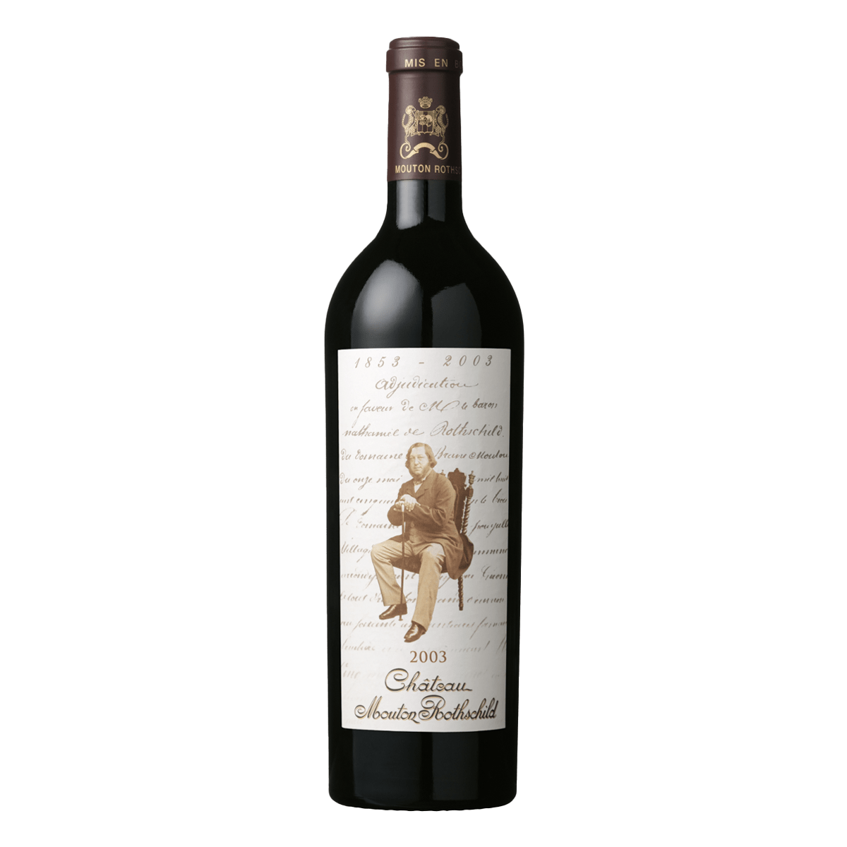 Château Mouton Rothschild 2003 2003 Château Mouton Rothschild on Heritage Cellar